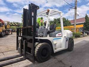 Chariot élévateur d'occasion TCM 3T 5T 7T FD50 en bon état, chariot élévateur de seconde main pour l'exploitation minière et les travaux de terrassement, équipement lourd de construction - Product Image 6