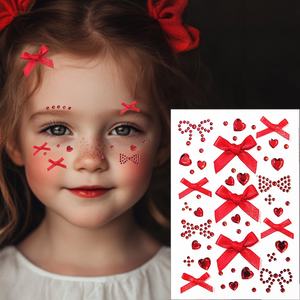 Tutebows trucco temporaneo adesivo faccia di farfalla Manicure con gioielli di diamanti musica tema diamante per il supporto dell'<span class=keywords><strong>amore</strong></span> - Product Image 4