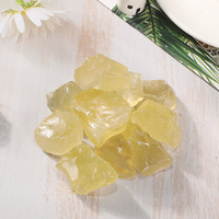 Diffuseur d'aromathérapie en pierre brute de citrine naturelle à gros grains, ornement en cristal pour la décoration de la maison et du bureau, fabriqué en Chine