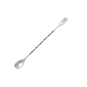 Cuchara de Metal de acero inoxidable de nuevo diseño para herramientas de barra de mezcla de cócteles accesorios para servir bebidas - Product Image 2
