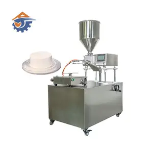 Cake cremer decorating making machine decorate machine cake making machine food shop