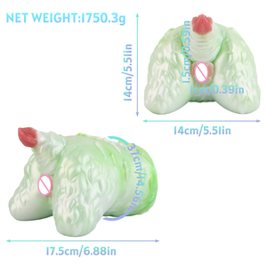 Masturbador Masculino de Silicona G6617, Diseño de Torso de Bestia Espiritual de Porcelana Jade, con Glúteos Grandes y Sensación Envolvente Intensa - Product Image 6
