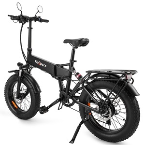Vélo électrique pliable sportif à suspension intégrale, cadre en aluminium, pneus neige 20*4 pouces, batterie intégrée 36V 10.4AH - Product Image 4