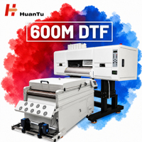 Machine d'impression DTF 10A 600W, 600 mm, rouleau à rouleau, tête d'impression EPS I3200, encre blanche, logo personnalisé, imprimante DTF