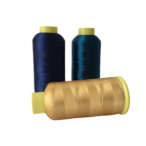 Soft 100% <strong>Polyester</strong> Embroidery <strong>Thread</strong> 5000 Yards High Tenacity Recycled Dyed Pattern Essential For Fashion Apparel &amp; Quilting