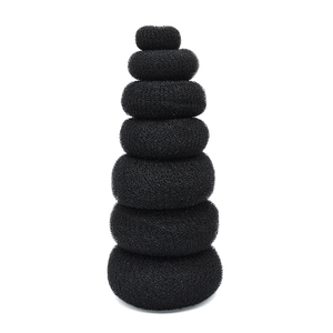 Nouveau élégant mode Shaper beignet <span class=keywords><strong>chignon</strong></span> fabricant anneau de cheveux bigoudis beauté style cheveux outils accessoires <span class=keywords><strong>pour</strong></span> femmes - Product Image 2