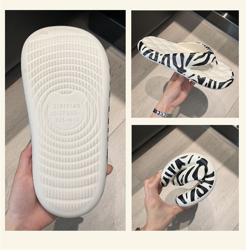 Fashion Beach Sandals Flip Flops Personality Casual EVA Platform Flip-flops Slippers