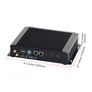 Adipcom MFC-4000 Mini PC CPU Intel <span class=keywords><strong>10th</strong></span> <span class=keywords><strong>Gen</strong></span> Core <span class=keywords><strong>i5</strong></span>-1035G4 16Gmemory 2 * DDR4 Fanless Industrial <span class=keywords><strong>Desktop</strong></span> Computador de Escritório - Product Image 2