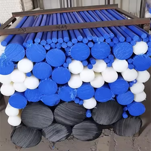 Multi Color HDPE Solid Plastic <strong>Round</strong> <strong>Bar</strong> High Abrasion Resistant Custom Diameter ISO9000 Certified - Product Image 4