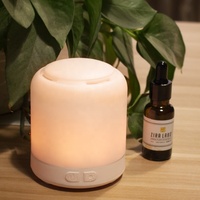 Mini diffuseur de parfum de maison portable alimenté par USB pour voiture sans eau de bureau avec diffuseur de parfum à grain de bois