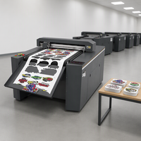 Fabrika FCR6090 Düz Yataklı Kesim Plotteri 600*900 MM Çift Kafalı Kesim Tekerleği Katlama Makinesi Etiket Yapma Kutu Karton