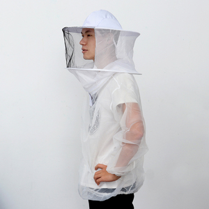 Combinaison <span class=keywords><strong>anti</strong></span>-abeilles respirante Pomelo, nouvelle, en nylon blanc, voile, design unisexe, confortable, <span class=keywords><strong>anti</strong></span>-moustiques, 1 an - Product Image 6