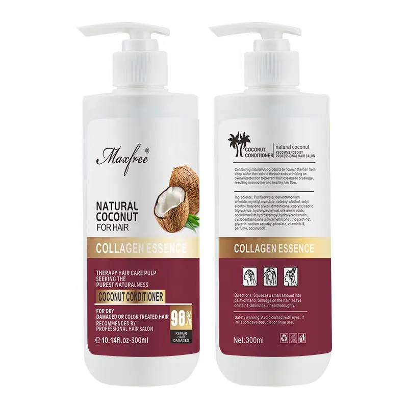 300ml custom organic hair care anti hair loss argan hair shampoo and conditioner set