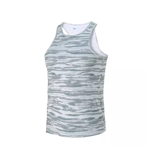 Camiseta sin mangas extragrande unisex para maratón, transpirable, de punto, 100% poliéster, para deportes, fitness, baloncesto y entrenamiento. - Product Image 5