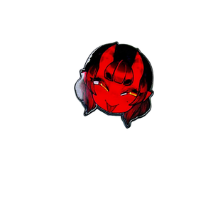 Dessin animé Anime personnalisé en métal épinglette insigne petit diable personnage conception sur mesure doux dur paillettes émail broche - Product Image 3