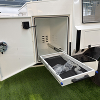 Remorque tout-terrain professionnelle standard AU 4x4 avec suspension indépendante