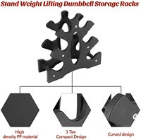 Vente en gros en usine de supports d'équipement de gymnastique standard en métal noir bancs et supports de stockage d'haltères pour l'haltérophilie