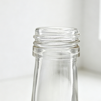Bouteille en verre personnalisée Linlang Shanghai pour l'eau, 200 ml, bouteille en verre pour eau minérale avec bouchon à vis pour eau gazeuse et eau non gazeuse