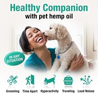 Huile de chanvre pour chats, extrait de chanvre biologique, multivitamines, absorption rapide, gouttes apaisantes et sécurisées pour le soutien des articulations, pour toutes les étapes de vie