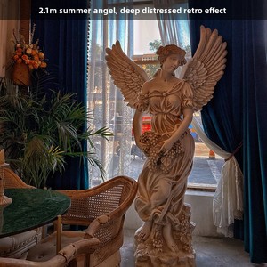 Scultura da Giardino Personalizzabile - Dea delle Quattro Stagioni in Stile Europeo Retrò - Scultura in Fibra di Vetro Fatta a Mano - Product Image 3