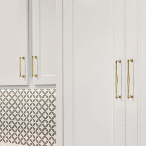 Modern Minimalist Nordic Gold Cabinet <strong>Door</strong> Drawer Wardrobe Handle Durable Light Luxury Solid Brass Single Hole Living Room - Product Image 4