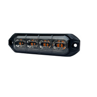 Feu de signalisation à 8 LED 10-30V pour camion et remorque, feu de gabarit latéral clignotant, 9 modes, feu arrière, feu stop, clignotant, 12W
