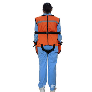 Gilet de contention pour homme, style gants orange, avec ceinture anti-agression, pour usage général, en polyester durable, protection de la taille - Product Image 2