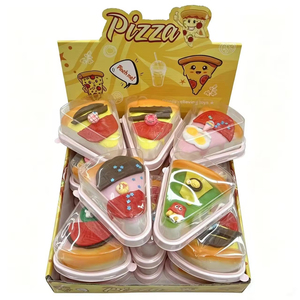 Juguete Sensorial Antiestrés de Rebote Lento, Juguete Blandito con Forma de Comida, Donut, Hamburguesa, Sándwich de Queso, Tostada Arcoíris - Product Image 2