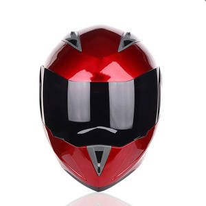 Casco Integral de Motocicleta Vintage con Doble Lente de Fábrica, Cascos de Moto Personalizables, Transpirables y que Absorben la Humedad - Product Image 4