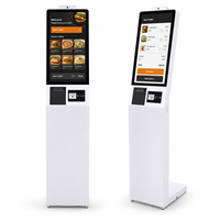 Kiosque de commande automatique sur pied de la série KD, écran tactile, kiosque de paiement en libre-service pour restaurant de restauration rapide, magasin de détail