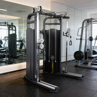 Équipement de musculation pour salle de sport, machine d'exercice multifonctionnelle à double poulie pour salle de sport et domicile, machine à câbles croisés double