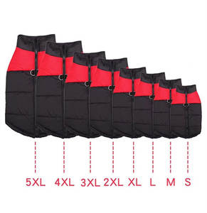 Jaket anjing tahan air penjualan terbaik rompi hewan peliharaan hangat & mantel untuk anjing besar, pakaian anjing besar tahan lama - Product Image 2