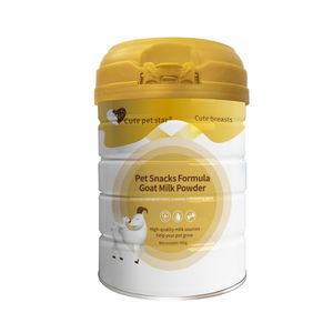 Leche en polvo de cabra Premium para perros y gatos Calcio y vitaminas de alta proteína para el apoyo inmunológico y el cuidado de la salud de las mascotas - Product Image 1