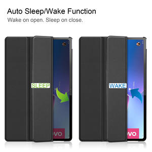 Coque arrière rigide mince à trois volets pour Lenovo Tab P12 TB370FU - Product Image 2