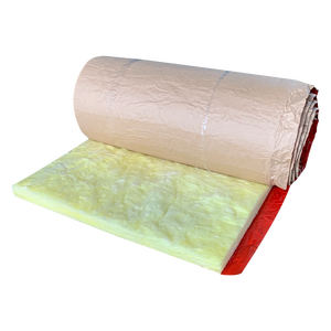 <span class=keywords><strong>Manta</strong></span> Aislante Térmica R94 Fabricada con Rollos de Lana de Vidrio de 40 mm de Espesor, Rollos con Revestimiento de Papel Kraft - Product Image 3