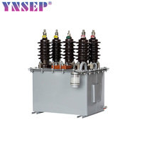 Transformateur de tension sec extérieur triphasé JSZWG-10 10 kV, cinq colonnes, anti-ferrorésonance, classe 0.2, 57,7 V résiduels, 100 V