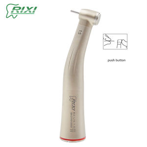 Hot 1:5 Turbine Push Button Pieza de mano <span class=keywords><strong>dental</strong></span> de alta velocidad <span class=keywords><strong>Dental</strong></span> <span class=keywords><strong>Led</strong></span> Acoplamiento rápido Pieza de mano de fibra óptica - Product Image 1