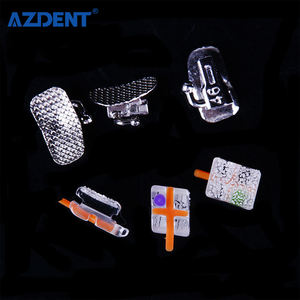 Staffa in ceramica di zaffiro monocristallino Mini MBT ortodontico dentale con tubo buccale - Product Image 6