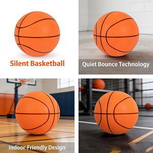 อุ<span class=keywords><strong>ป</strong></span>กรณ์ฝึกซ้อมบาสเก็ตบอลในร่มแบบเงียบ ทนทาน <span class=keywords><strong>ป</strong></span>ลอดภัย เหมาะสำหรับเด็ก ใช้ในบ้าน - Product Image 4