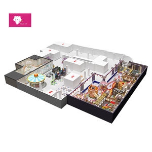 Aire de jeux intérieure commerciale personnalisée de la marque Hello Cat, labyrinthe, équipement de jeux souples de haute qualité, filet de protection, <span class=keywords><strong>mur</strong></span> d'<span class=keywords><strong>escalade</strong></span> - Product Image 3