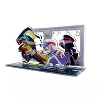 Support en acrylique transparent personnalisé pour anime, avec impression sur mesure et création de votre propre design