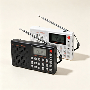 <span class=keywords><strong>Enregistreur</strong></span> vocal numérique portable DSP haute sensibilité FM AM SW toutes bandes, batterie rechargeable 2000 mAh, radio stéréo multibandes - Product Image 2