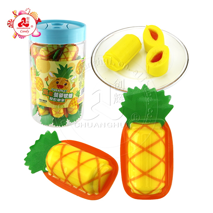 Pineapple soft candy