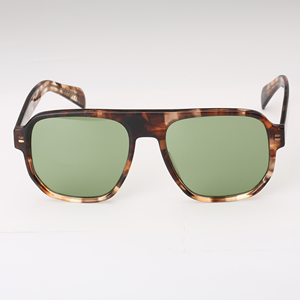 New Trending SA0397 Unisex Fashion Acetate Sunglasses UV400 Protection Nylon Lens Full Rim Square Frame Outdoor Ready Goods - Product Image 3