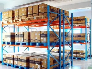Có thể điều chỉnh Pallet giá kho lưu trữ nhiệm vụ nặng nề Kệ Pallet kệ cho kho lưu trữ - Product Image 4