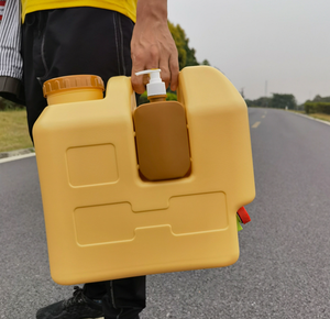 Cấp thực phẩm PE nhựa 20L nước lưu trữ <span class=keywords><strong>container</strong></span> di động cắm trại xe xô nước với vòi - Product Image 5