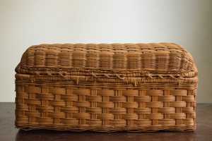 Cesta de picnic de ratán vintage Natural - Product Image 2