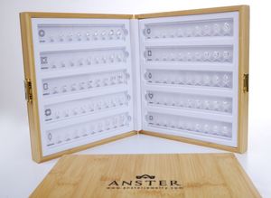 ดีไซน์ใหม่ 0.3 กะรัต-5 กะรัต 10 รูปทรง 5A คิวบิกเซอร์โคเนียสีขาว พลอยหลวม คิวบิกเซอร์โคเนียเจียระไนแบบไอซ์คัท ชุดเครื่องมือสำหรับตัวแทนจำหน่ายเพชร - Product Image 2