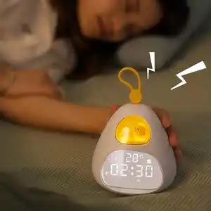 Intelligent Silent Student Vogelnest Kleiner Wecker Bedside Electronic Luminous Loud Cartoon Kinder Student Timer