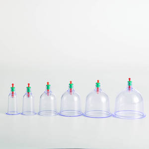 Arab 6 buah alat terapi vakum bekam dengan pompa bekam cangkir pijat vakum - Product Image 4